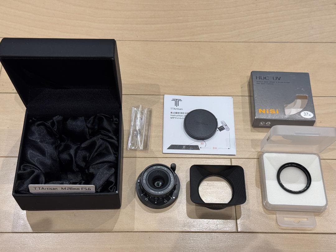TTArtisan 28mm F5.6 ブラックペイント