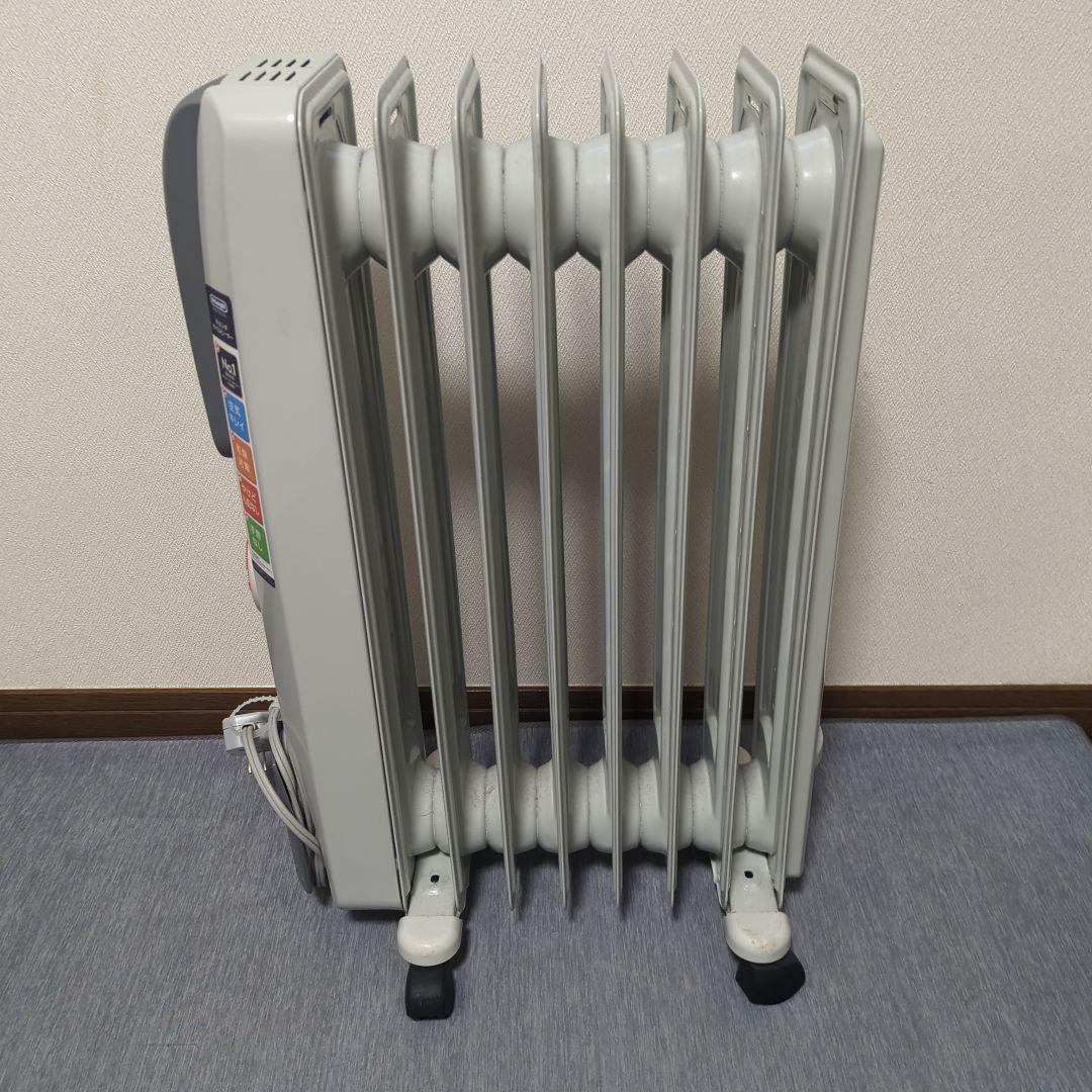 DeLonghi オイルヒーター 静音設計 1200W