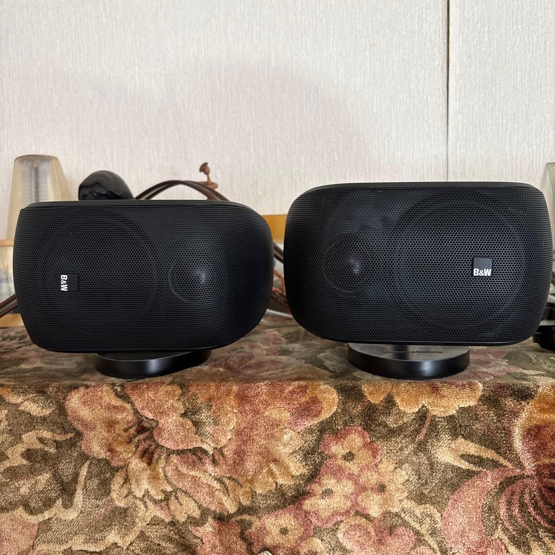 BaW コンパクトスピーカー M1 黒　ペア