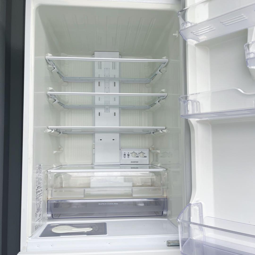 48取付無料！三菱自動製氷機搭載！高性能クリスタルホワイト3ドア冷蔵庫！洗濯機