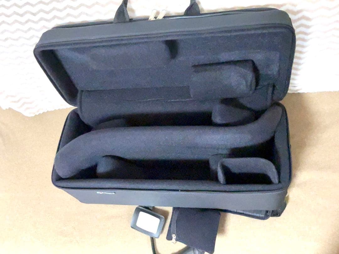 マーカス・ボナ ロータリートランペット2本用ダブルケース 中古美品