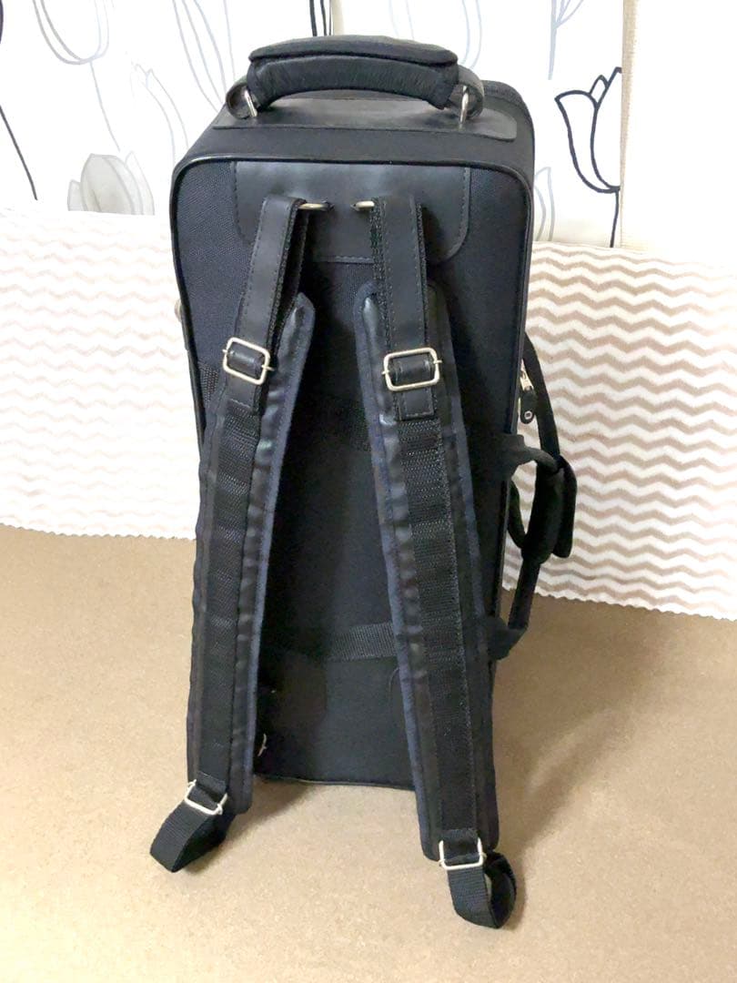 マーカス・ボナ ロータリートランペット2本用ダブルケース 中古美品