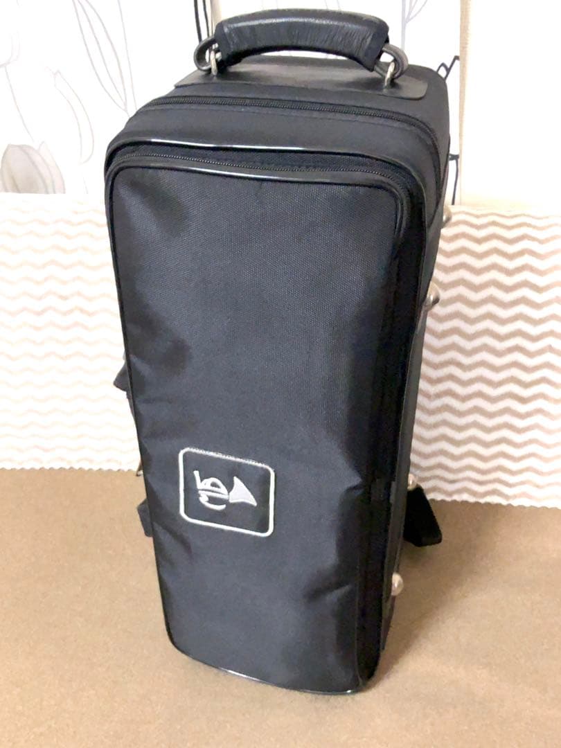 マーカス・ボナ ロータリートランペット2本用ダブルケース 中古美品