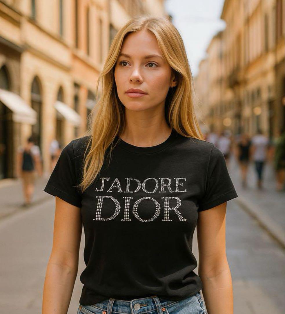 Christian Dior J'ADORE DIOR Tシャツ　ブラック
