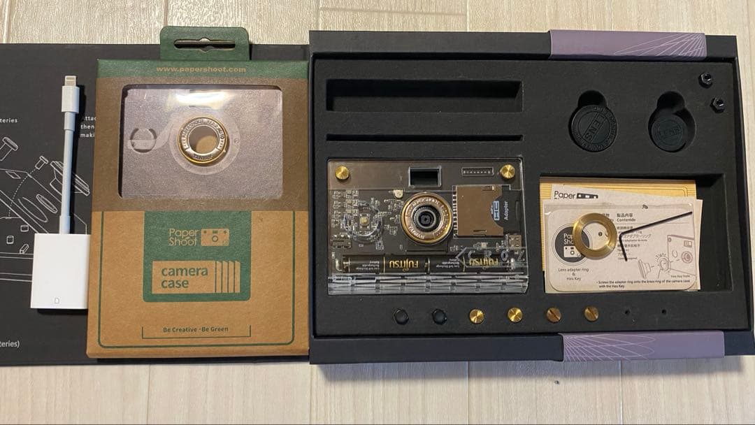 ペーパーシュートカメラ　papershoot camera