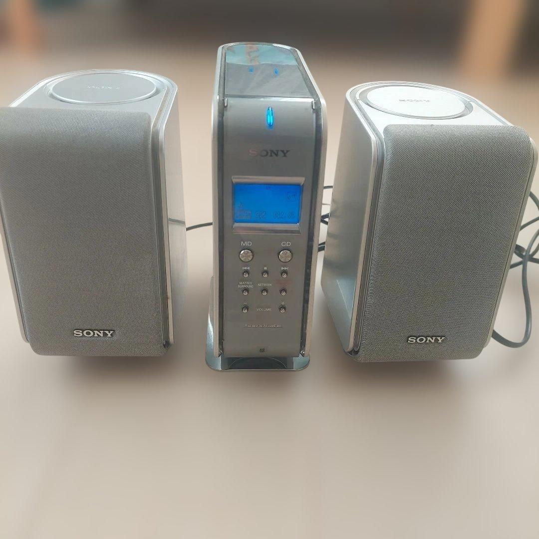 リモコン付き　SONY　CD　MD　コンポ 【LAM-Z05】