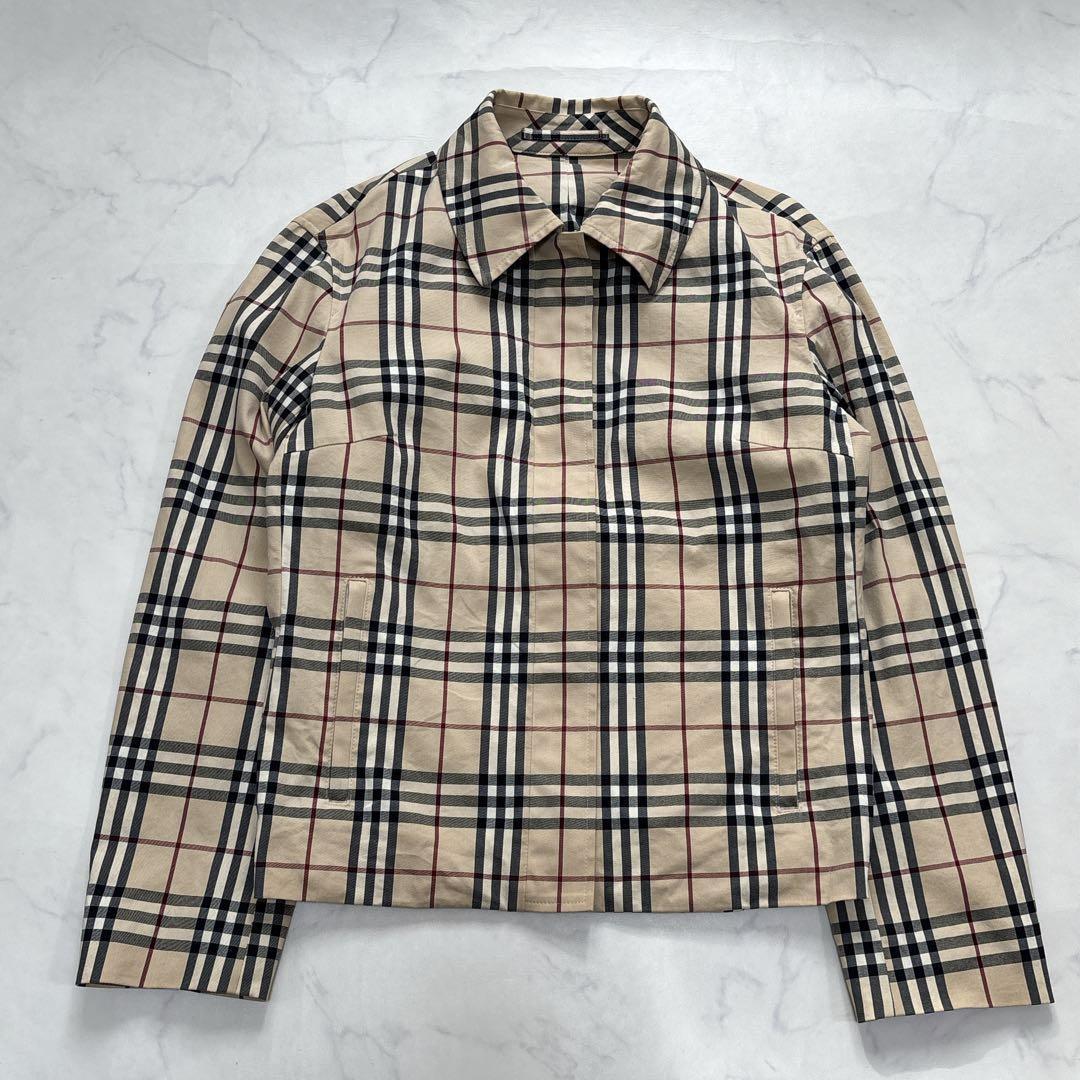 BURBERRY LONDON ノバチェック コットンブルゾン