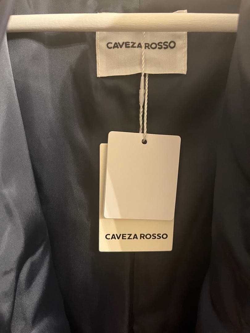 CAVEZA ROSSOテントブルゾンネイビー タグ付き