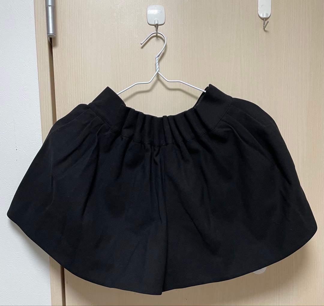 【即日発送】CLANE LOW WAIST TUCK SHORT PANTS