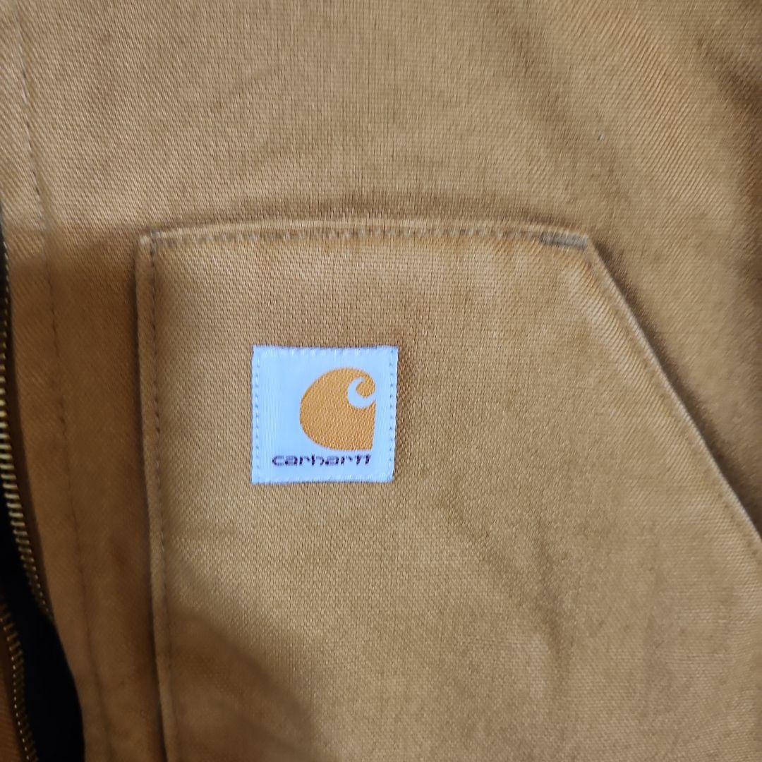 Carhartt ブラウン ダックベスト