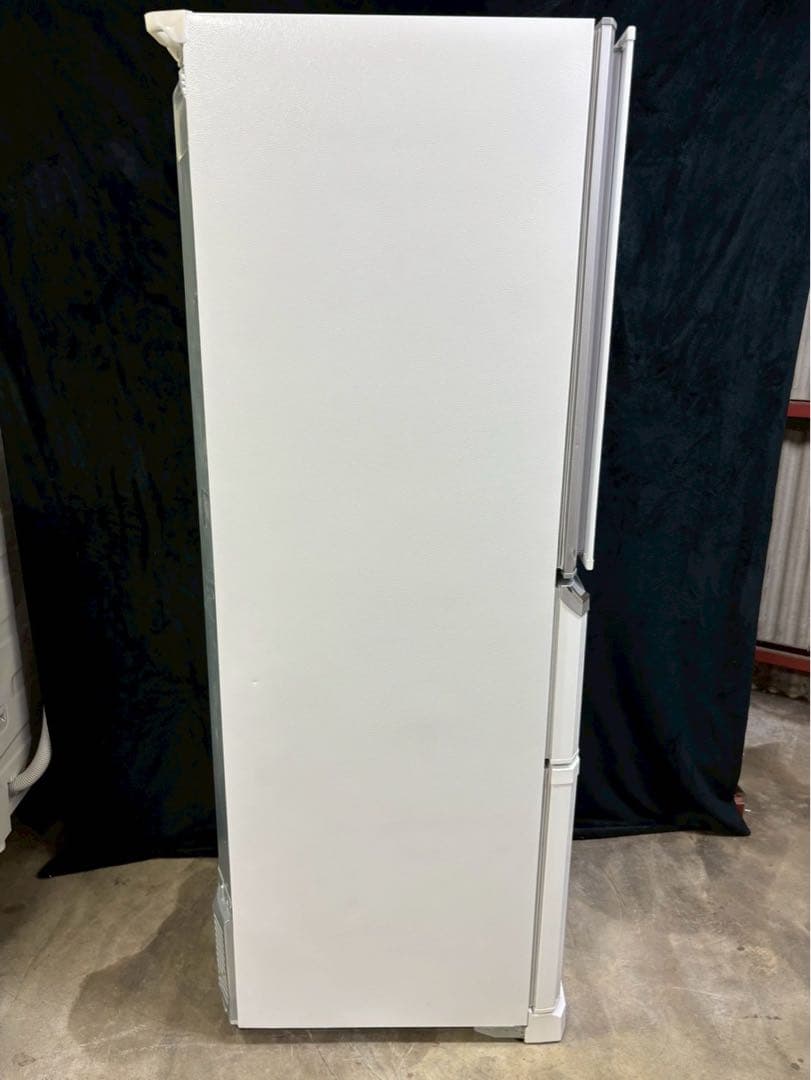 三菱 冷蔵庫 MR-C34A-W 2017年製 335L 右開き