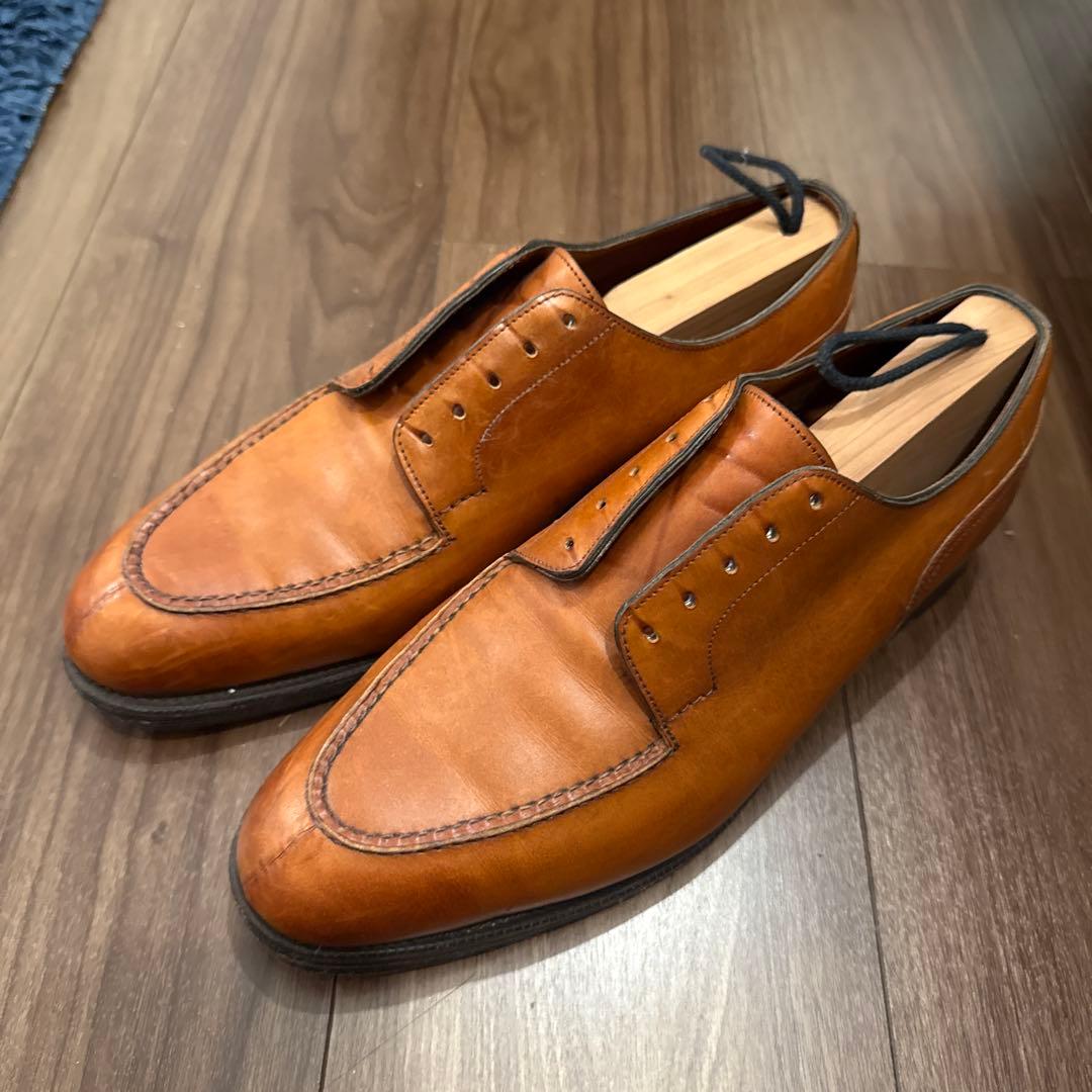 かずぴしさん専用(ブラウンレザー ドレスシューズ ローファータイプ