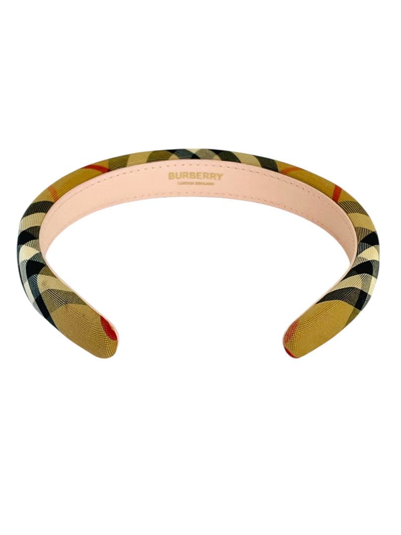 美品☆BURBERRY LONDON ENGLAND　カチューシャ　ノバチェック