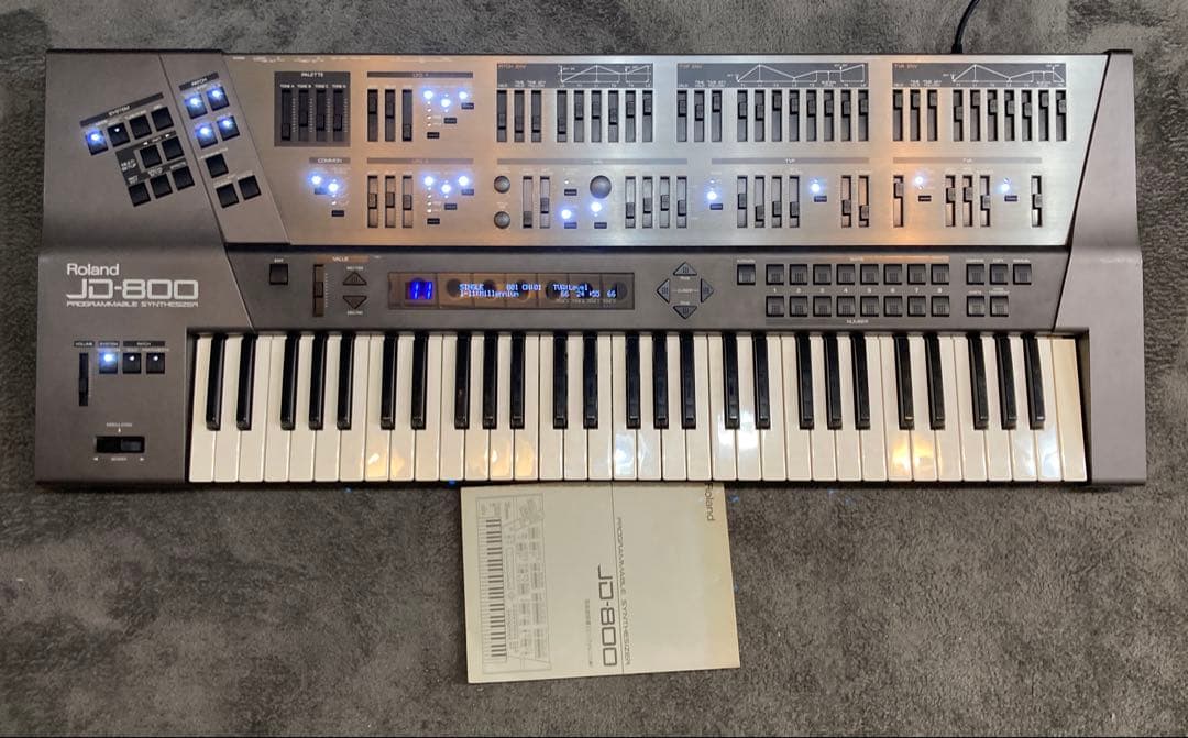 Roland シンセサイザー JD-800 メンテナンス品
