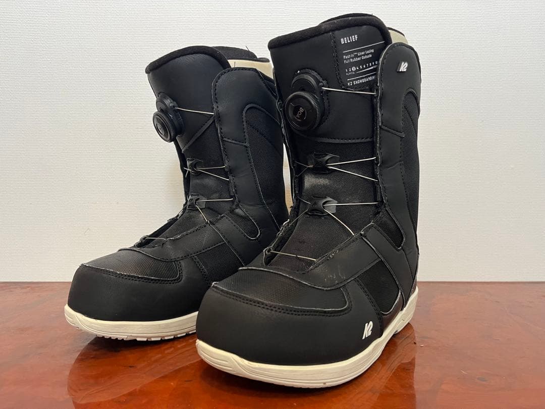 K2 Comfort Foam 女性用スノーボードブーツ ブラック 24cm