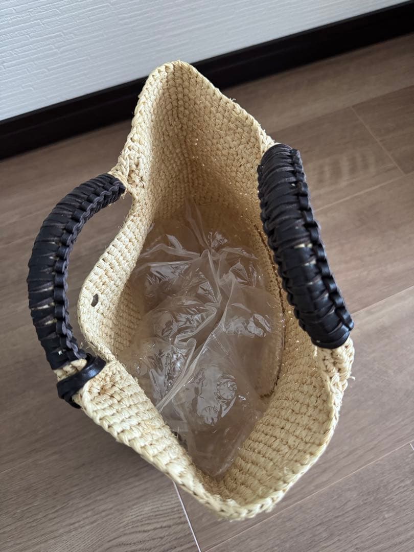 ヘレンカミンスキー　ラフィアカゴバッグ