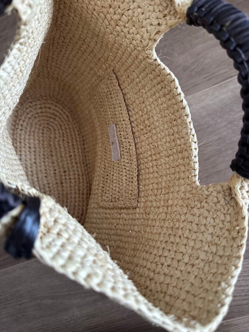 ヘレンカミンスキー　ラフィアカゴバッグ