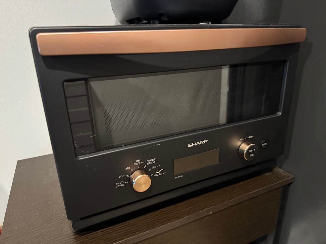 SHARP オーブンレンジ ブラック　RE-SD18A
