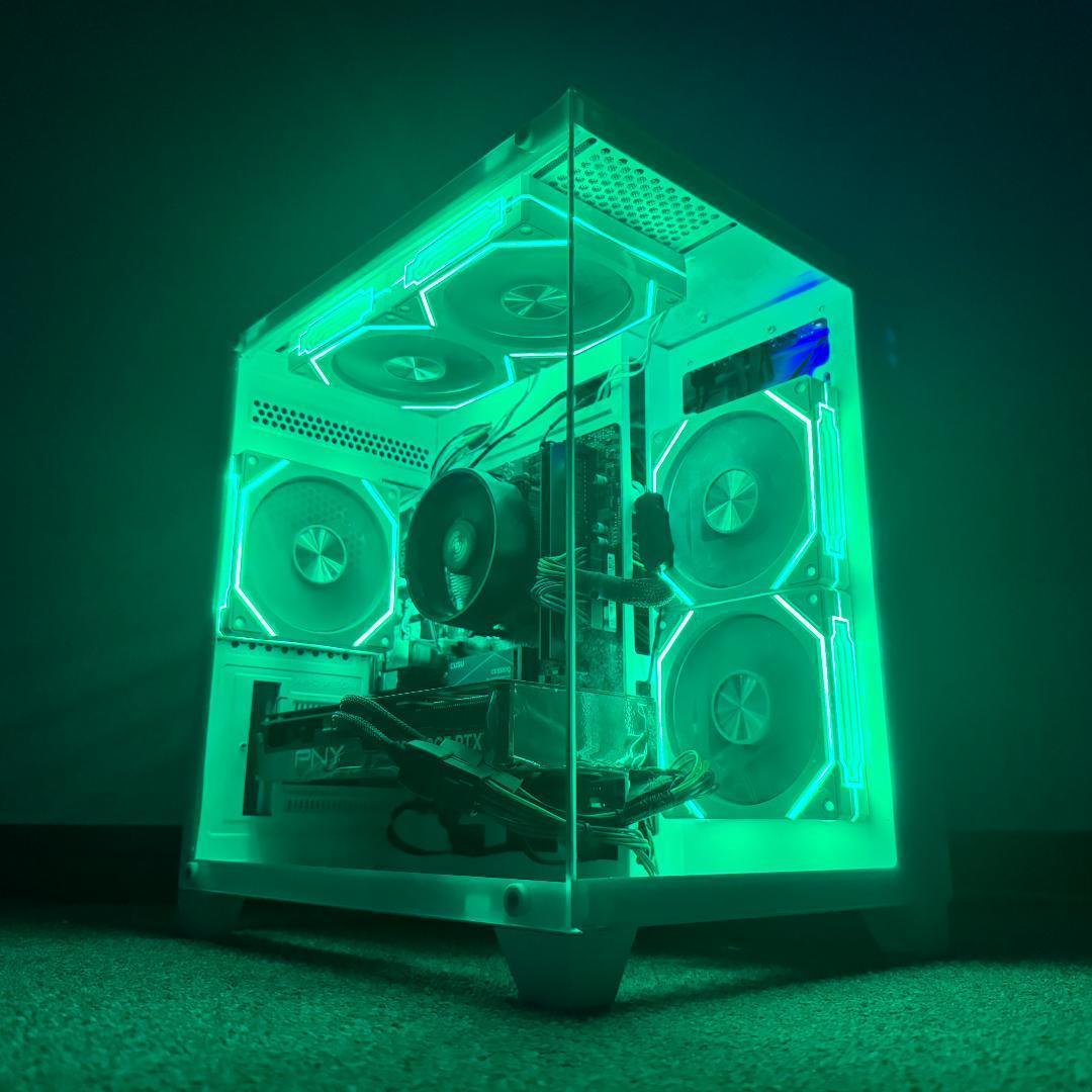 新品ケースゲーミングPC★RTX4070Ti/Ryzen 7/新品SSD1TB②