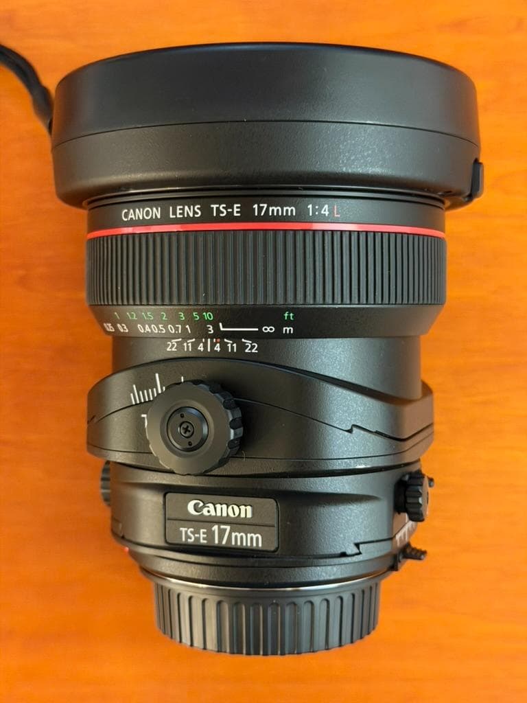 CANON TS-E17mm F4L 単焦点シフトレンズ