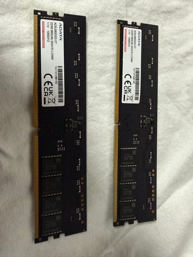 ADATA DDR5 5600 64GB (32GBx2枚)