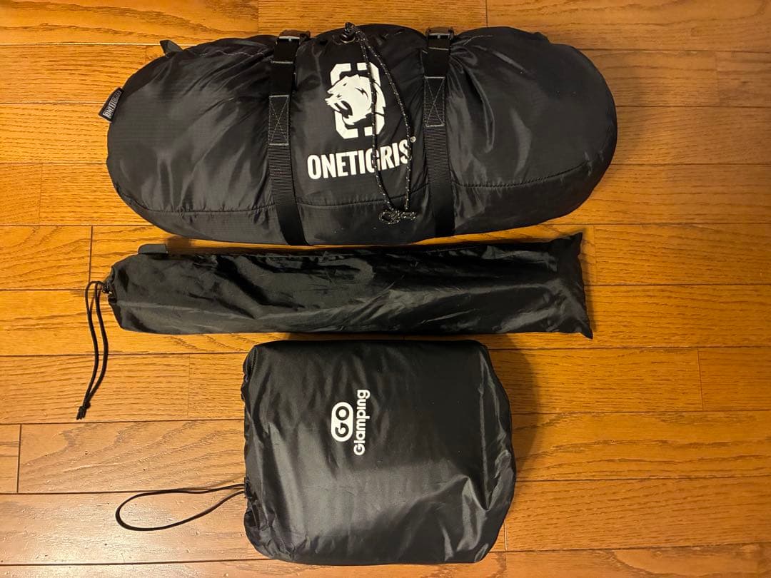 OneTigris CO 中古品 ブラック トンネルテント