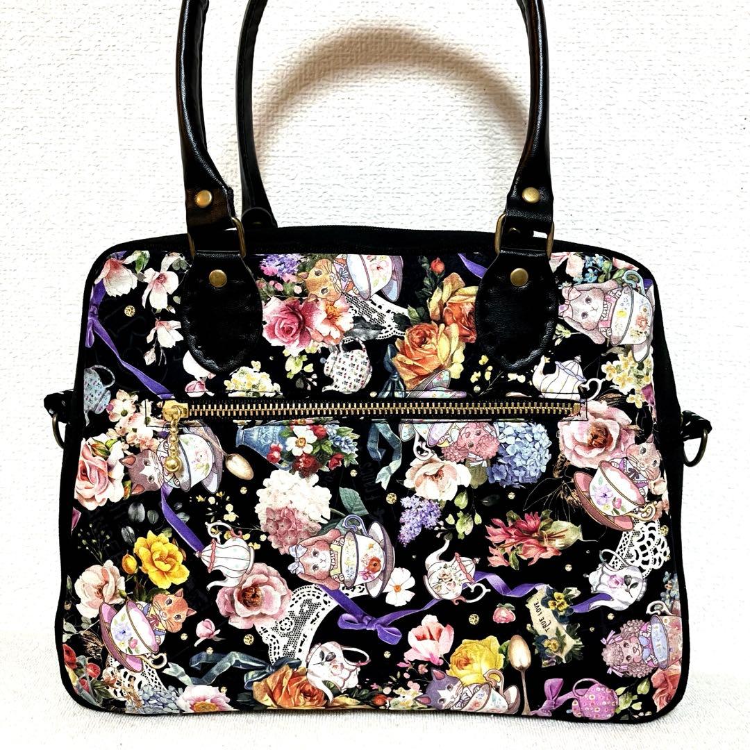 ジョリーフルール　マイリトルテイラー新柄　ボストンバッグ