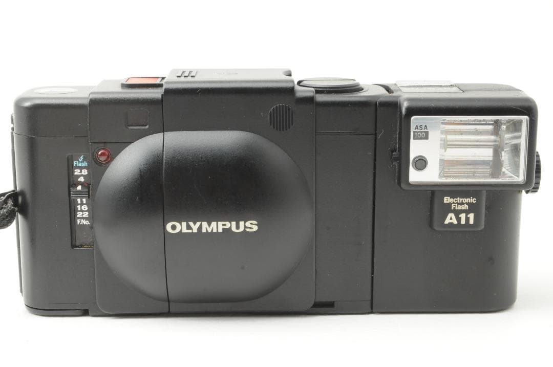 OLYMPUS オリンパス XA & フラッシュA11 コンパクトフィルムカメラ