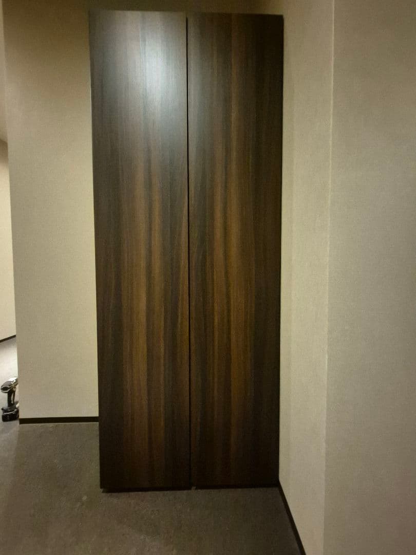 靴箱 ダークブラウン 2ドアシューズ ボックス(EKM03-SB2)