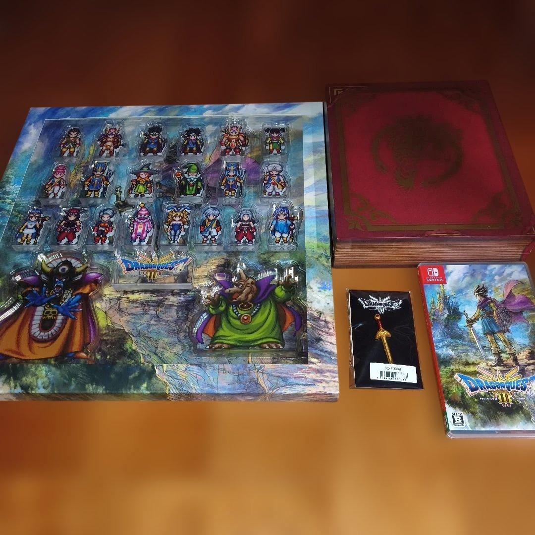 【Switch ドラクエIII コンプリートセット】＋e-STORE特典ピンズ