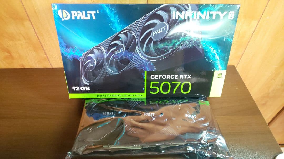 グラフィックボード・グラボ・ビデオカード Palit GeForce RTX 5070 Infinity 3