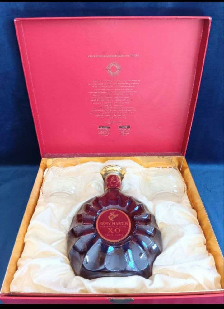 レミーマルタン　XO　エクセレンス　コニャック　グラス2点付き　古酒　ブランデー