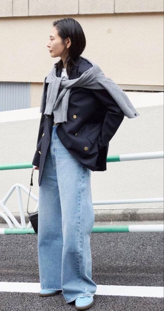 美品 JOURNAL STANDARD 24AW ダブルフロントジャケット