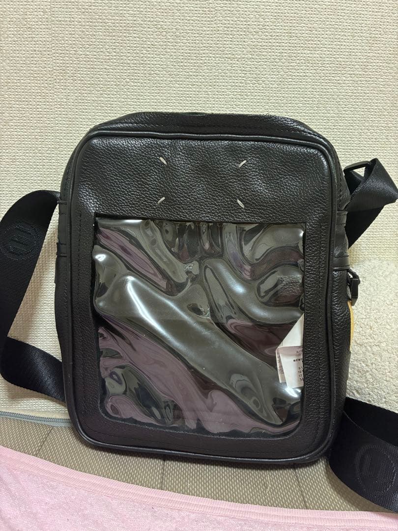 MAISON MARGIELA ブラックショルダーバッグ