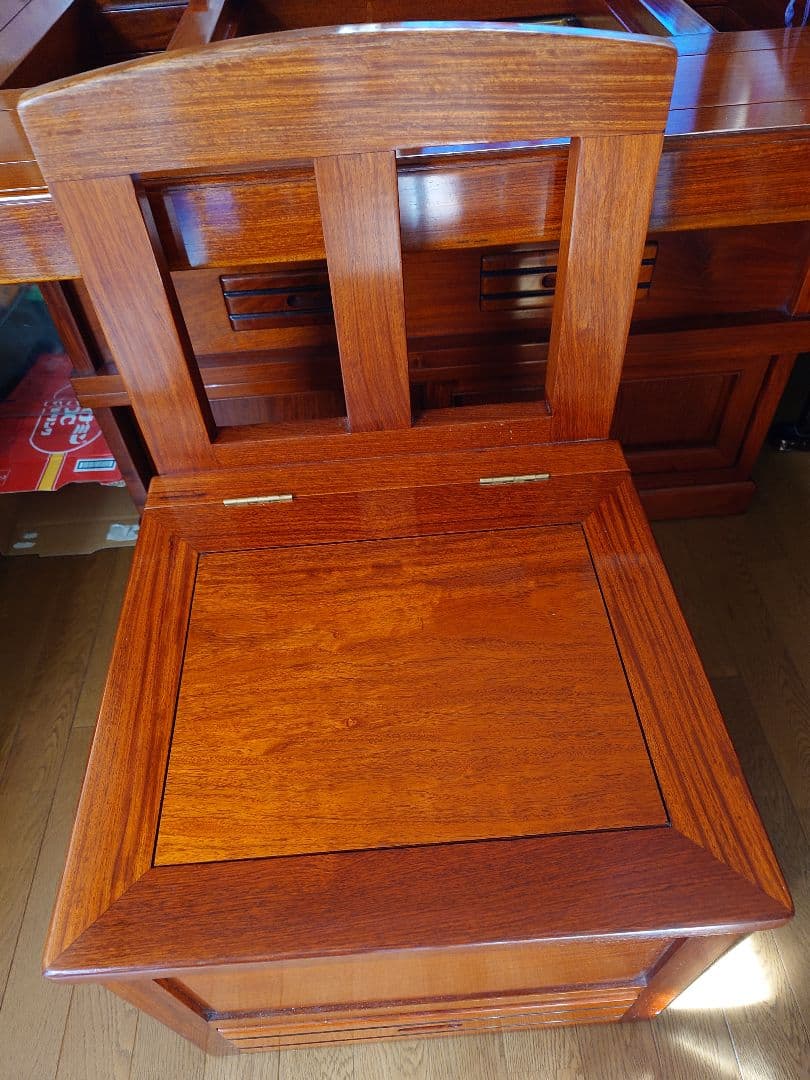 【ウラン②】囲炉裏　ダイニングテーブルセット（5〜6人掛）用の椅子一脚②