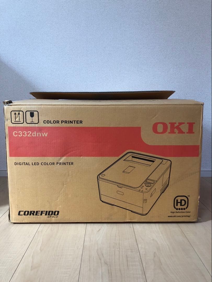 新品OKI C332dnw デジタルLEDカラープリンター