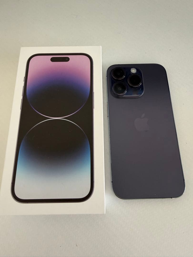 Apple iPhone 14 Pro ディープパープル 本体　256gb