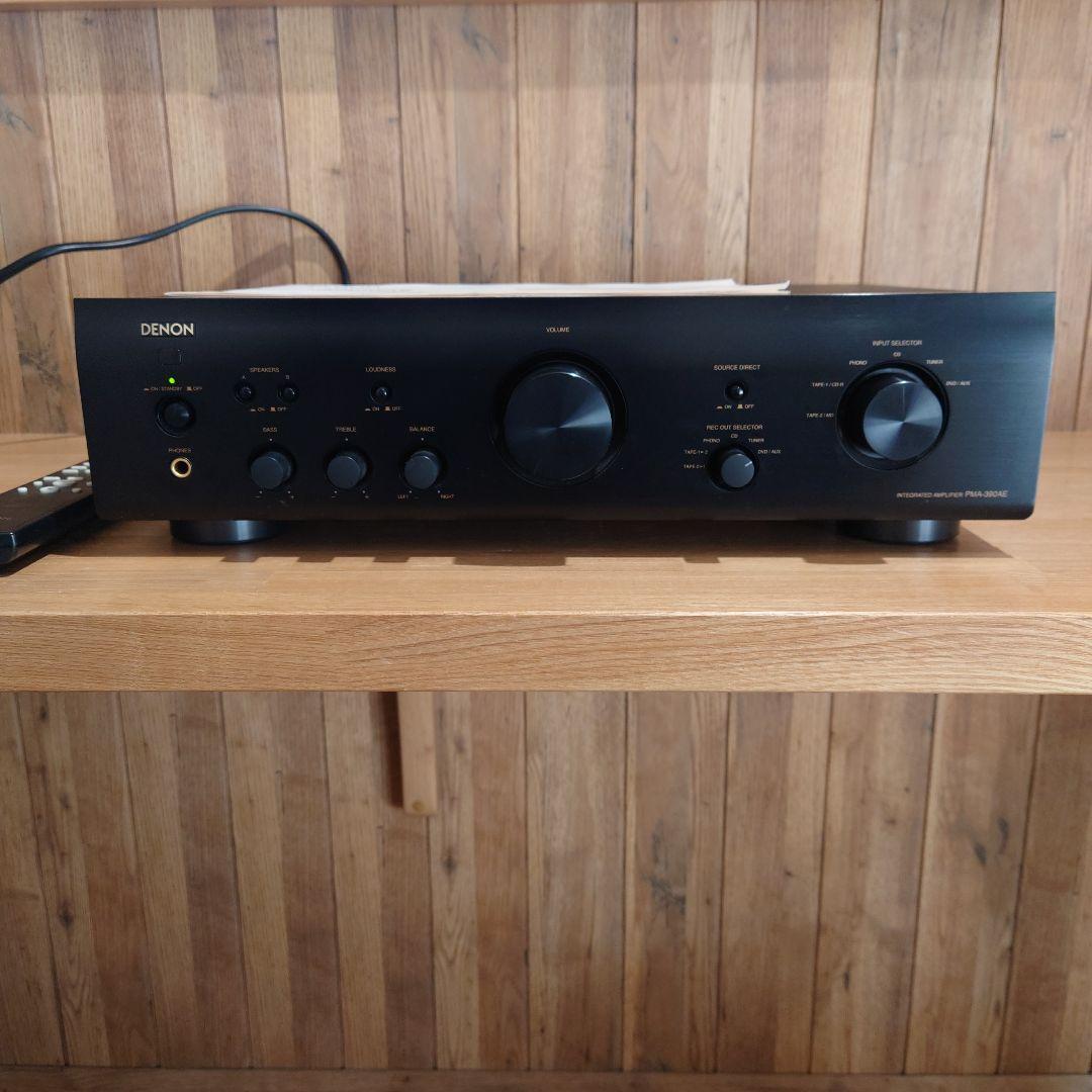 DENON プリメインアンプ　PMA-390AE 説明書CD755-AEリモコン
