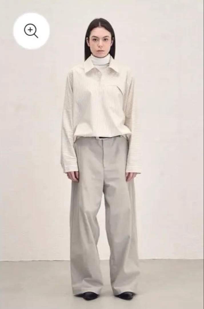 パンツ SAIRENSSEI Double pleated pants