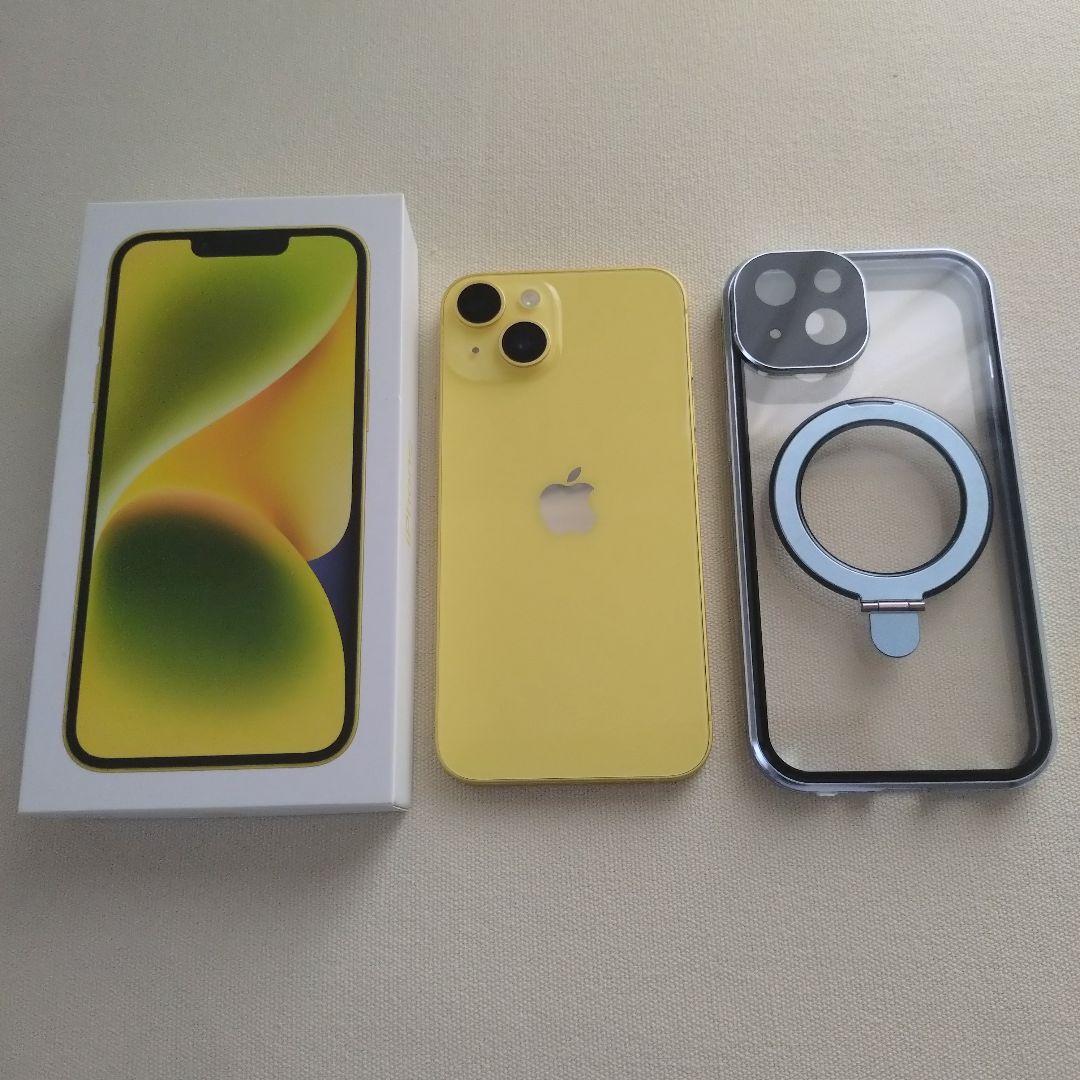 iPhone14 128GB イエロー SIMフリー バッテリー100%