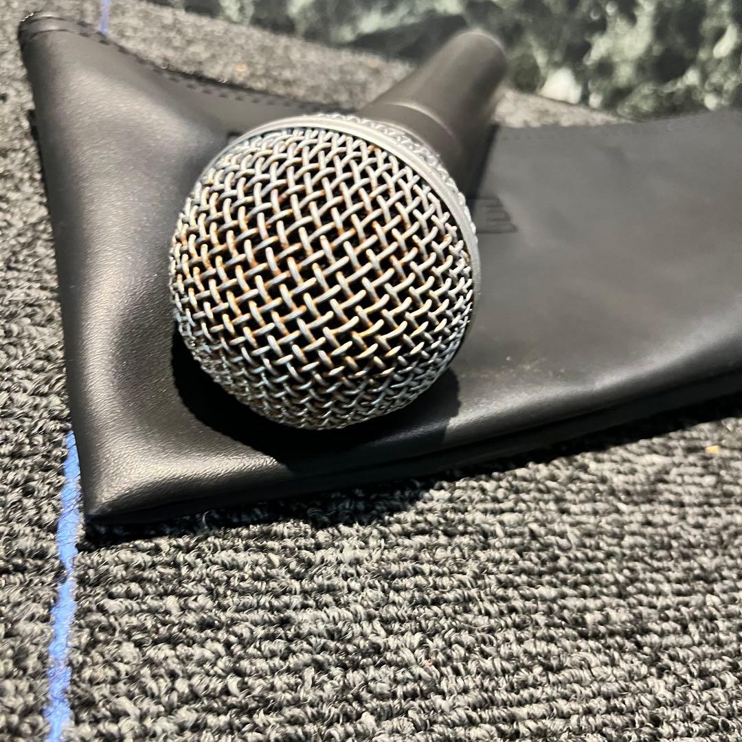 【11114】 SHURE sm58 ゴパチ ゴッパー ダイナミックマイク2本