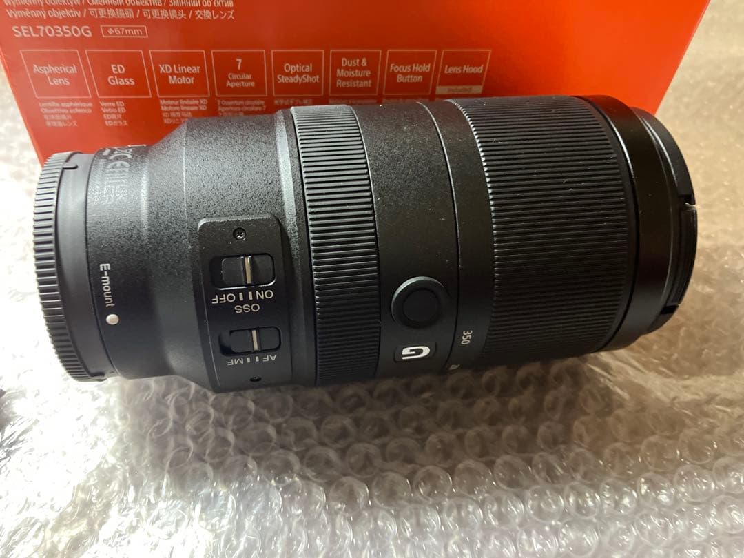 【美品】【2024年6月購入】ソニー SEL70350G Eマウント用