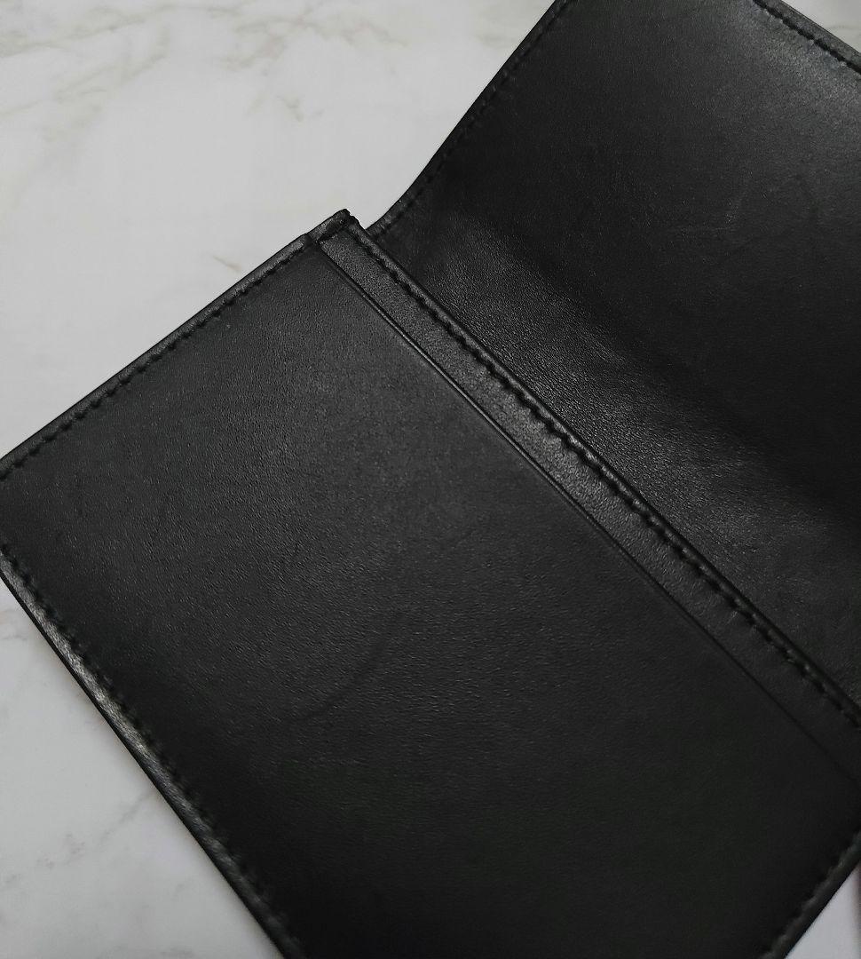 BOTTEGA VENETA イントレチャート カードケース/ ブラック