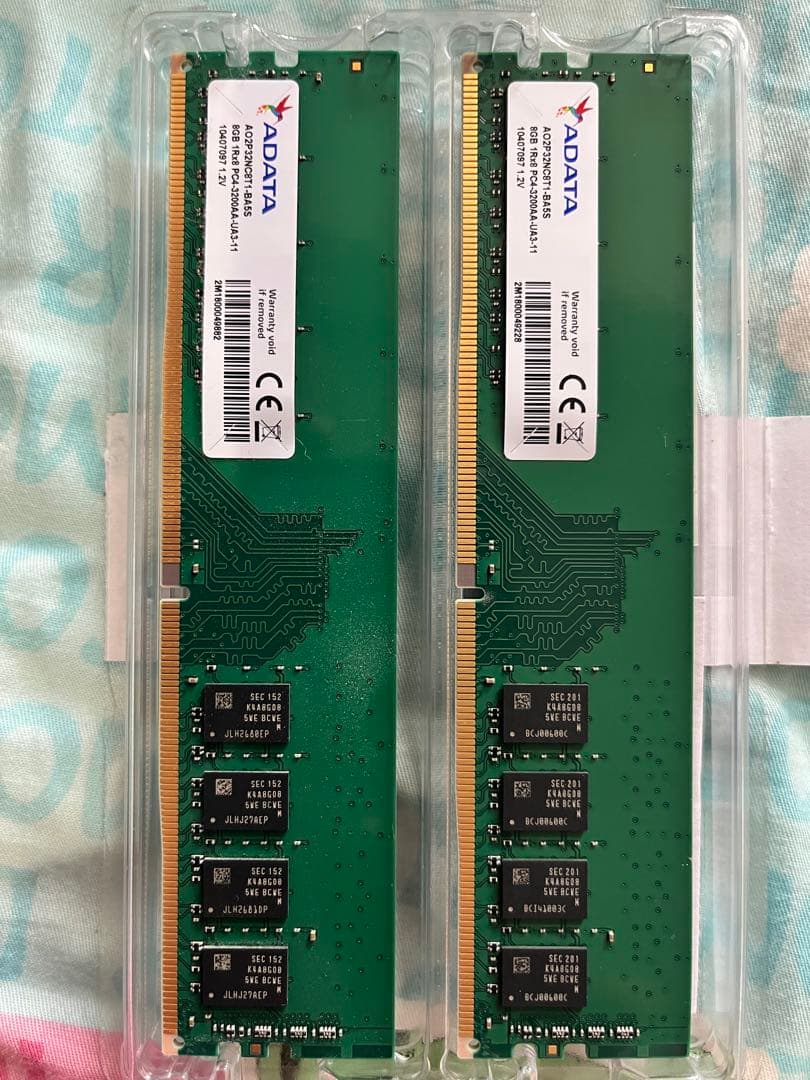 ADATA XPG DDR4 3200MHz 8GB×2