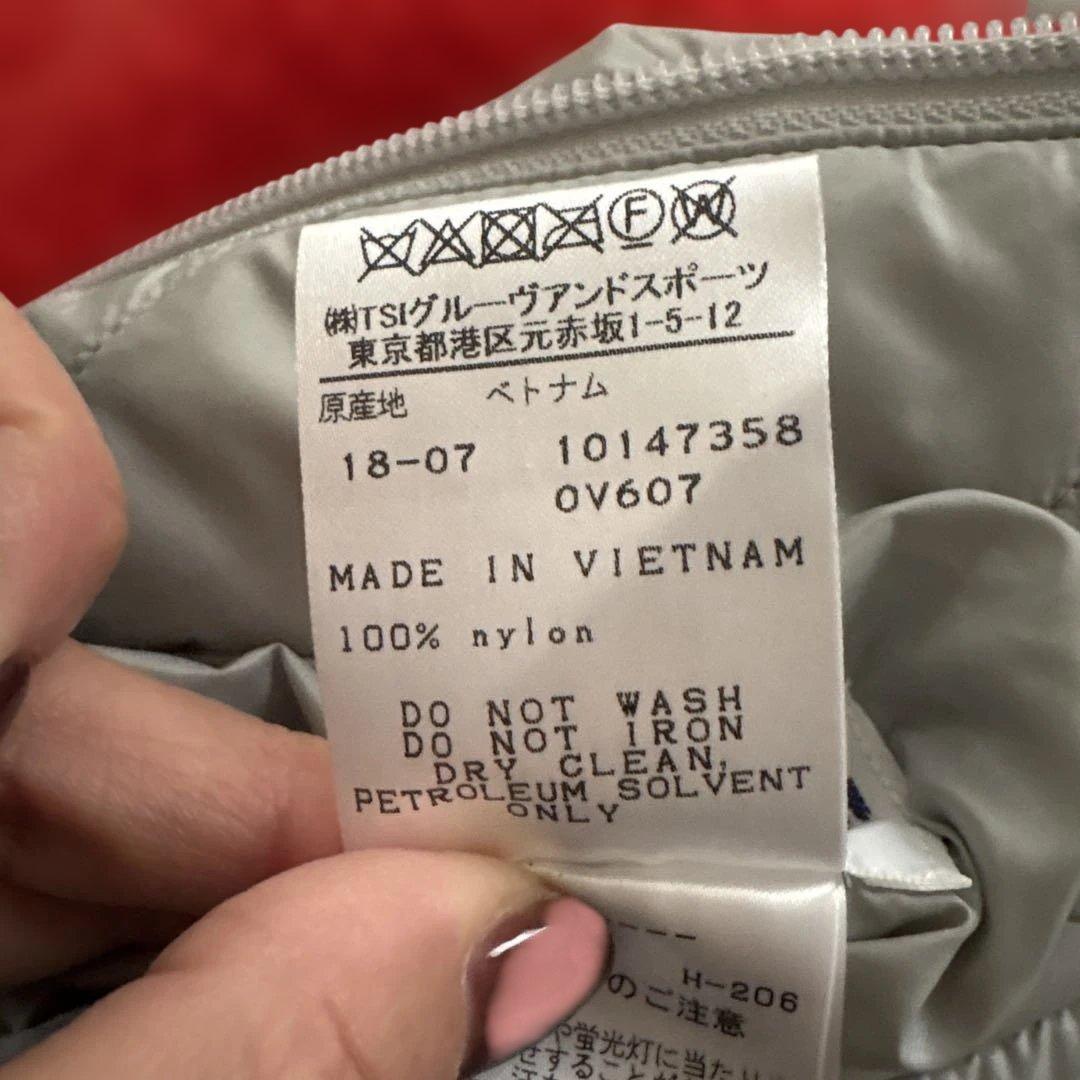 JACK BUNNY リバーシブルジャケット 赤/グレー