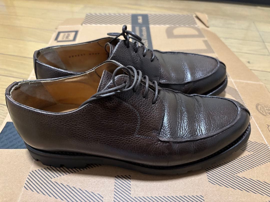 レ*オ様 Berwick Uチップ 26.5cm UK8.0 ヴィブラム ソール