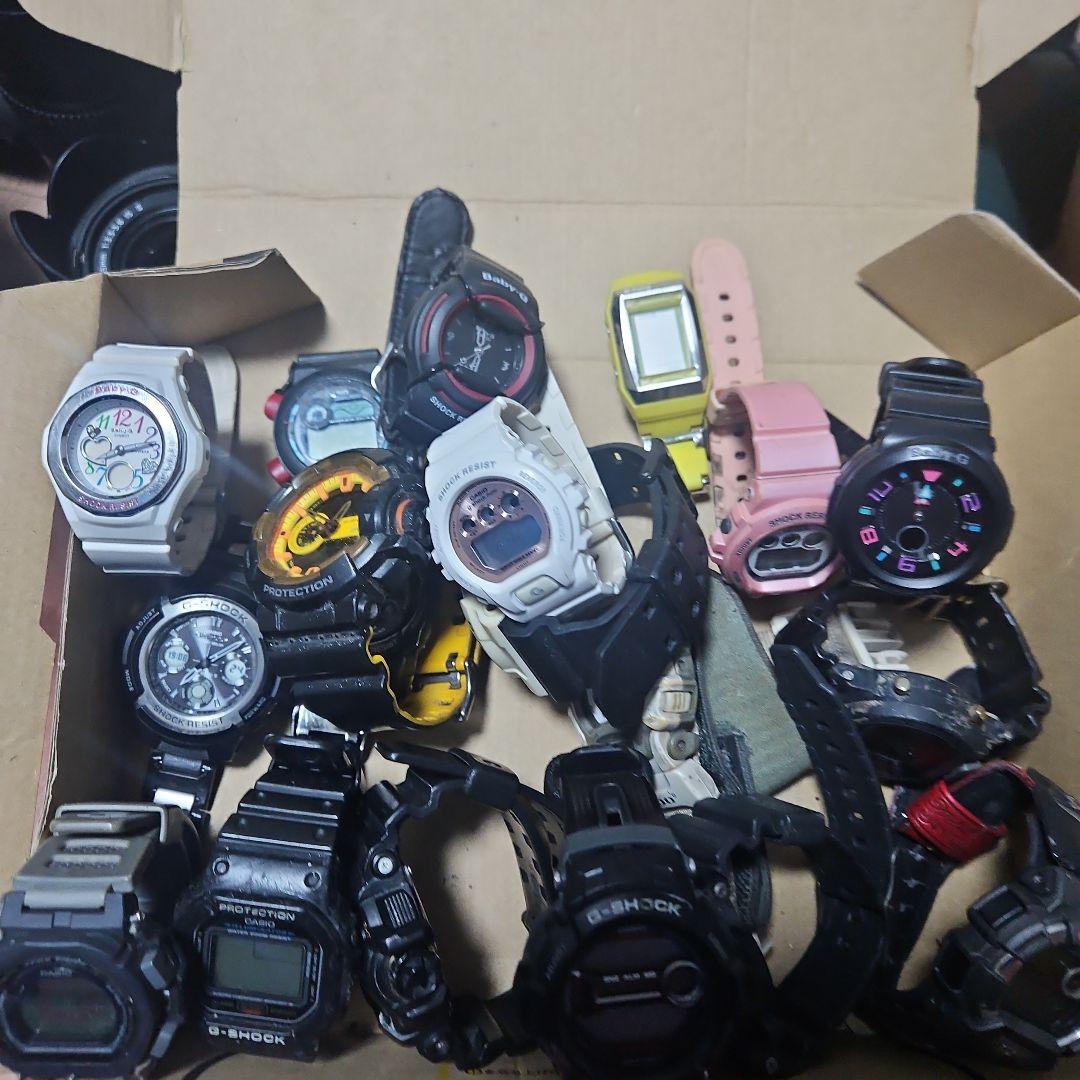 G-SHOCK、Baby-G まとめ売りジャンク品