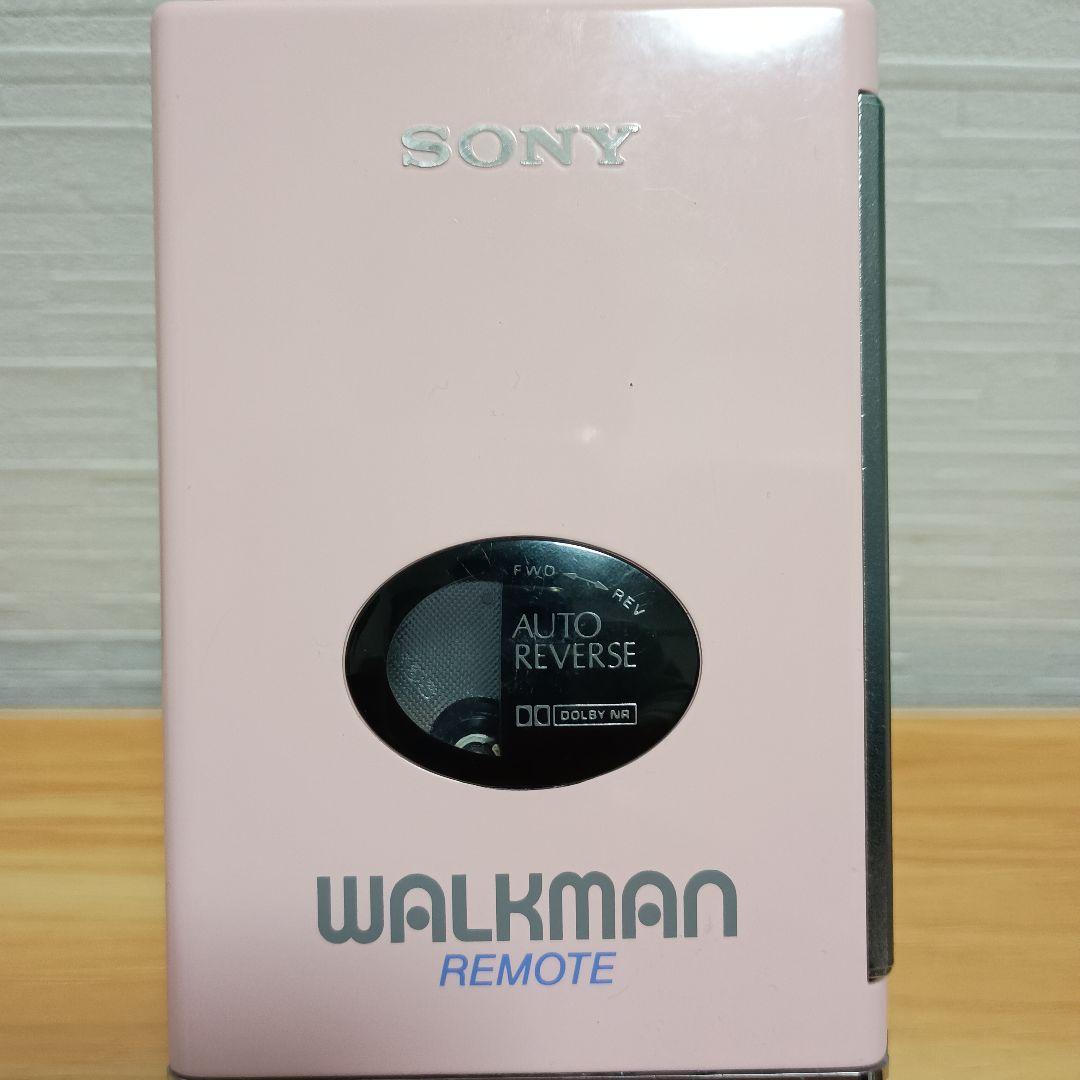 【完全ジャンク品】SONYソニーカセットウォークマンSONY WM-109ピンク