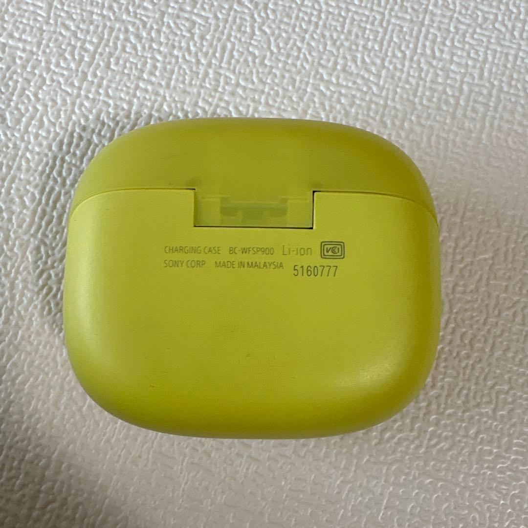 【イヤホン】SONY WF-SP800N イエロー