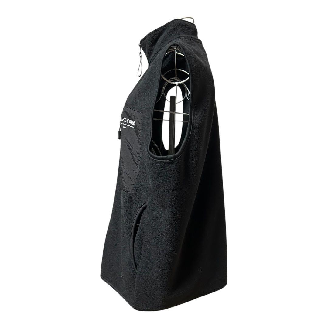 APPLEBUM フリースベスト 黒